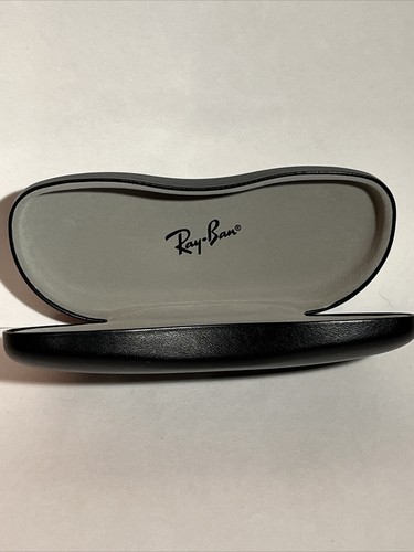 Ray-Ban Sun Glasses Eyeglasses Hard Shell Black Hard shell Case Only - Picture 2 of 4
