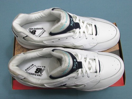 New Balance (WW554WN) Damen-Wanderschuhe "White & Navy" (Größe: 11D) (Neu im Karton) - Bild 4 von 12