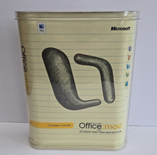 Microsoft Office Mac 2004 Student and Teacher Edition Software 3 keys w/ booklet