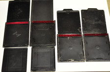 4 metal sheet film holders as shown.
