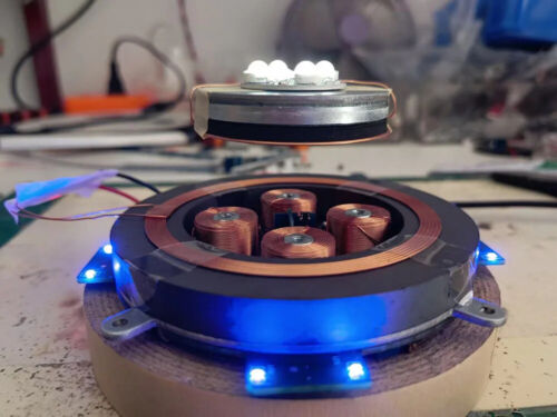 500g 1000g Magnetschwebemodul Kern Analogschaltung mit LED + Netzteil - Bild 12 von 27