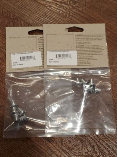 Problem Solvers Silver 8mm Chainring Bolts, Alloy Qty 10 - Picture 2 of 3