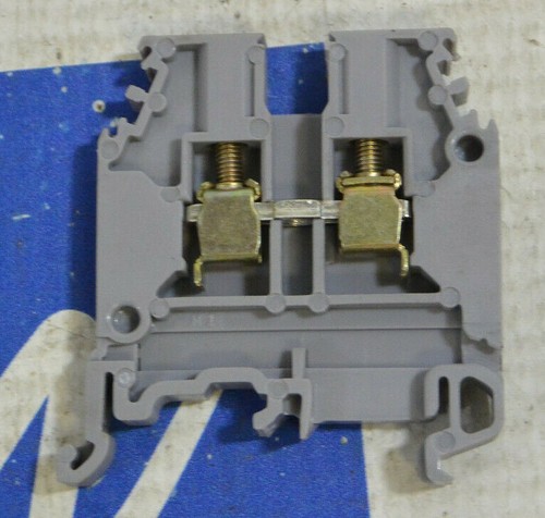 Entrelec M 4/6 5116 600V 25A Terminal Block *USED *2 missing lugs - Picture 7 of 7