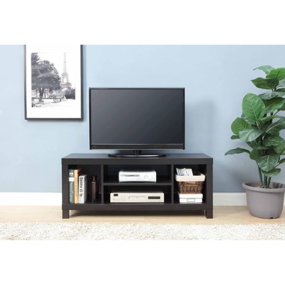 Espresso Finish Tv Stand Modern Entertainment Center Media Console Espresso Finish Tv Stand Modern Entertainment Center Media Console Open Shelves
