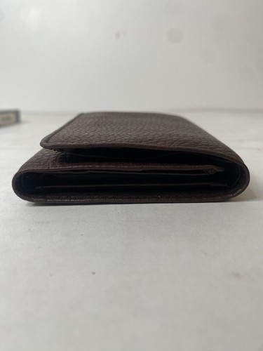 Vintage Haggar 90s Tri Fold Wallet 1997 Genuine Leather Brown NOS - Bild 14 von 20