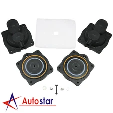 Air Pump Diaphragm Rebuild Repair Kit w/ Filter Screw Nuts