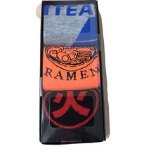 Naruto Shippuden Collection 3 Pair Men  s Size 6-12 Crew Socks Bio world AR140