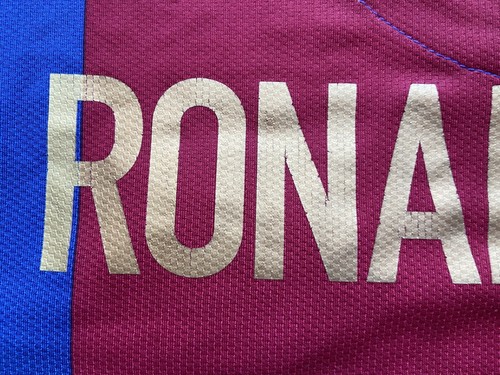 BARCELONA 2006 2007 HOME SHIRT JERSEY NIKE 146980 sz M MEN #10 RONALDINHO - Picture 12 of 20