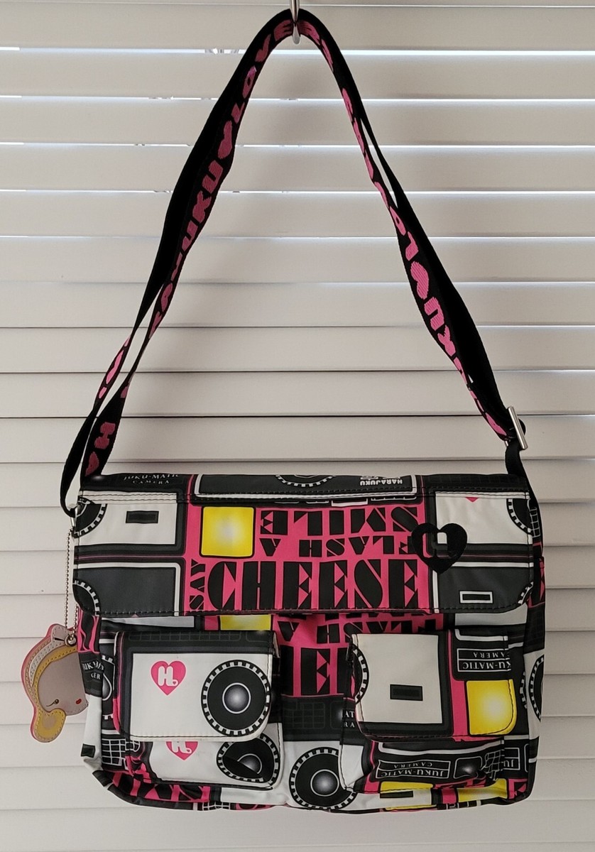 RARE Harajuku Lovers Camera Theme Purse Handbag Bag Crossbody Gwen