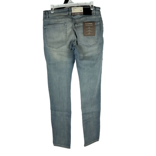 DL1961 Men's Hunter Merriment Light-Wash Skinny Jeans Size 30x32 NEW - Picture 3 of 12