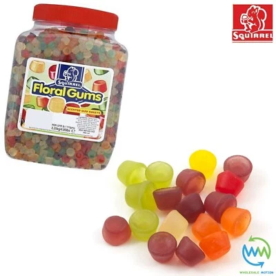 FLORAL GUMS Sweets SCENTED Candy GUMMIES Gummy JELLY Squirrell PICK N MIX Retro