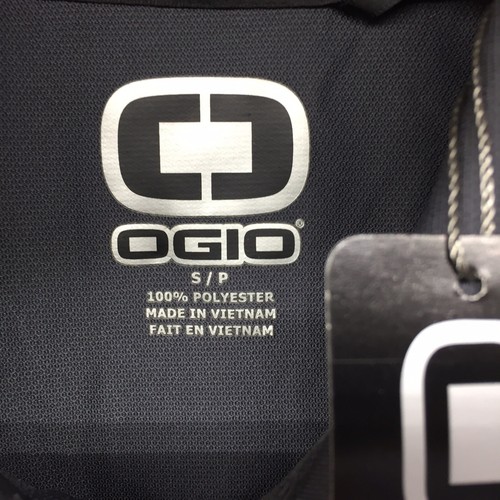 Polo OGIO Shirt Sidebar Uomo Taglia S Colore Grigio Scuro Nuova con etichette Rara - Trova - Foto 4 di 5