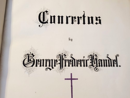 Le opere di G. F. HANDEL parte XXI CONCERTI - La società commerciale tedesca - HB - Foto 6 di 12