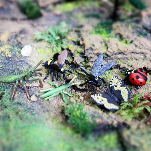 12x Plastic Insect Model Figures Toy Bugs Scorpion Bee Jungle Decor AU STOCK - Picture 8 of 14