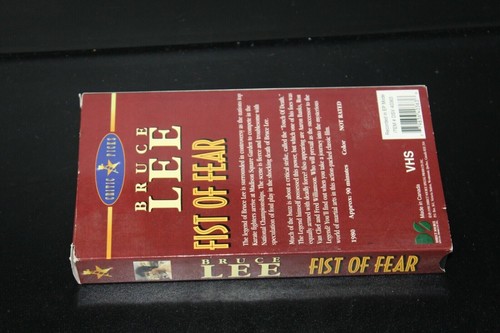 Bruce Lee Fist Of Fear VHS Cassette Tape Movie Video Critic Picks Kung Fu - Picture 2 of 4
