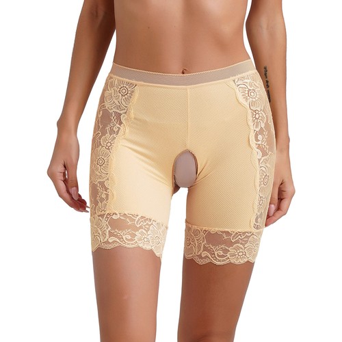 Ropa interior para mujer Nylon Pantalones cortos para niños Pantalones cortos de fiesta Transpirables Panty Ropa de club nocturno Calzoncillos - Imagen 22 de 57