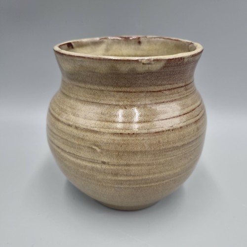 Small Studio Pottery bowl Vase, Incised Makers Mark 'CM'. VGC - Picture 3 of 9
