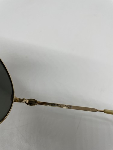 Gafas de sol vintage ETTORE BUGATTI 64319 - marco piloto de metal - Imagen 10 de 10