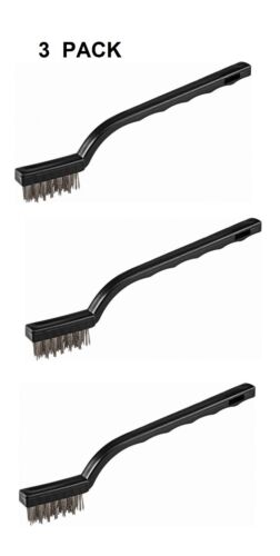  Brosse Détail Acier - Pack de 3 - Photo 1 sur 1