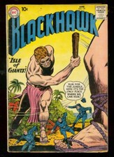 BLACKHAWK COMICS #137 1959-ISLE OF GIANTS-DC COMICS VG+
