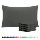 4 Piece 1800 Count Bed Pillow Case Queen Size Ultra Soft Envelope Pillowcase