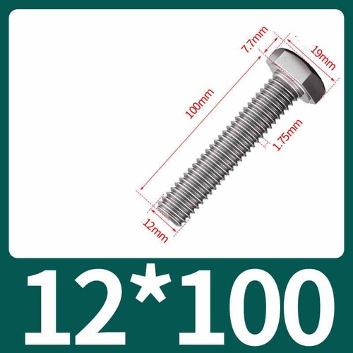 M4-M12 Left Hand Reverse Thread Hexagon Head Screws Bolts A2 Stainless Steel - Picture 89 of 89