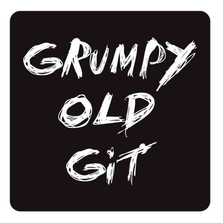 Grumpy Old Git Coaster - Picture 3 of 3
