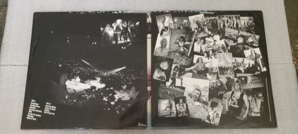 Original '85 SCORPIONS World Wide Live Double Record Album 80s Metal VINTAGE ! Foto 4 de 4