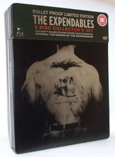 The Expendables (3Disc,BluRay+DVD, 2010) Steelbook, Bullet Proof Limited Edition