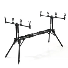 Adjustable Retractable Carp Fishing Rod Pod Stand Holder Foldable Fishing F6P9