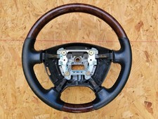 2003-2006 Acura Mdx Factory Optional Wood Woodgrain Steering Wheel Black Jdm Oem
