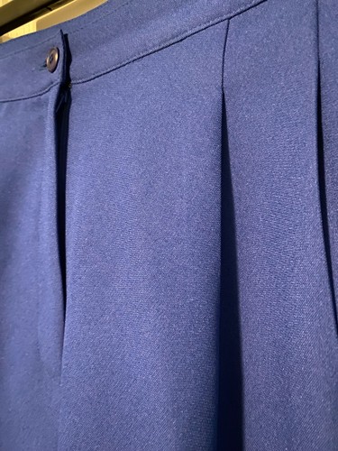 Kasper & Company Greta Pants Iconic Stretch Crepe Midnight Blue Women's Size 12 - Bild 5 von 7