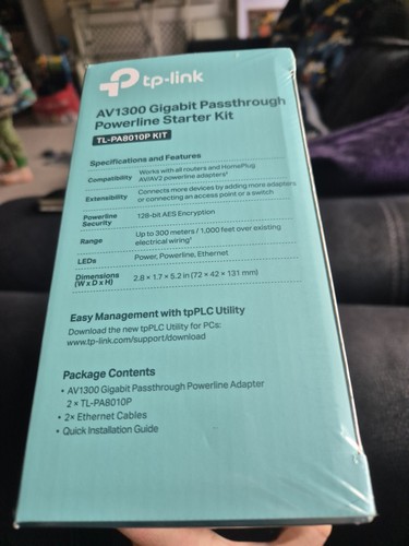 TP-Link Passthrough Powerline Network Extender AV1300 - Picture 3 of 4