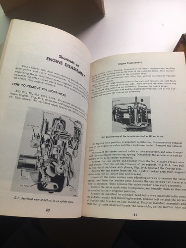 FIX YOUR FORD - Bill Toboldt - Vtg Repair Maintenance Book 1964-1954 Illustrated - Picture 24 of 24