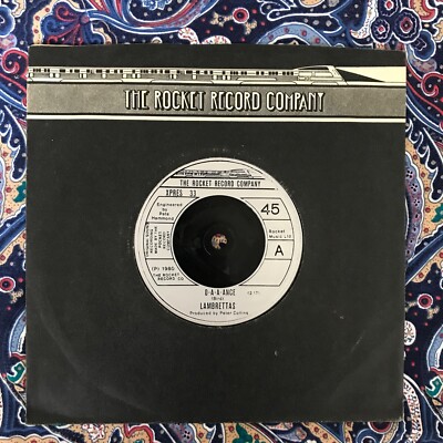 LAMBRETTAS- D-A-A-ANCE- 7'' 45rpm Vinyl Record Single UK Mod Revival Dance
