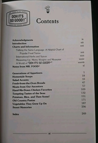 Mr. Food's Old World Cook Hardcover - Picture 4 of 6