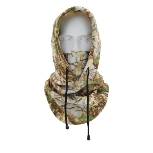 Tactical Camo Balaclava Winter Warm Fleece Hat Outdoor Hunting Scarf Face Mask - Bild 12 von 15