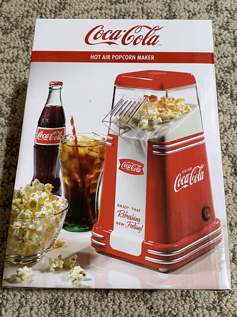 hot air popcorn maker coca cola