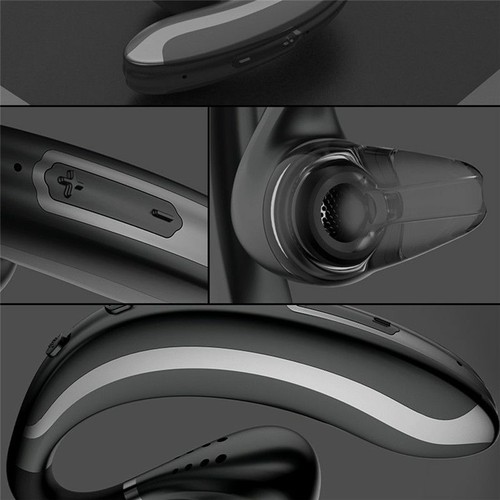 Bluetooth Headset Kabellos Sport Kopfhörer Ohrbügel Leichte Hörmuschel mit Mikrofon - Bild 8 von 12