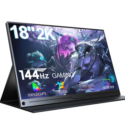 UPERFECT モバイルモニター 18インチ 2K DCI-P3 144Hz Amazon.com: UPERFECT 18