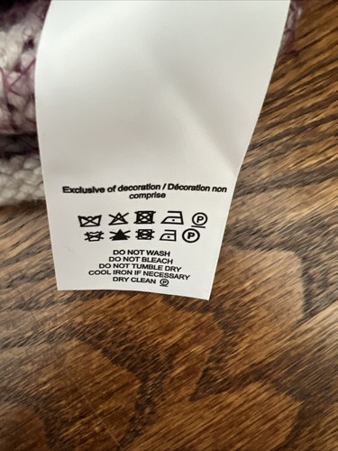 NWOT MARC JACOBS STRIPED CREW NECK SWEATER size S - Picture 6 of 6