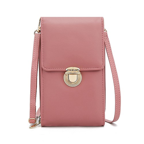 Women Small Cell Phone Purse Wallet Handbag Case Shoulder Bag Cross-body Pouch - Picture 17 of 19