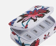 Vera Bradley Zip Pill Case Vineyard Floral New
