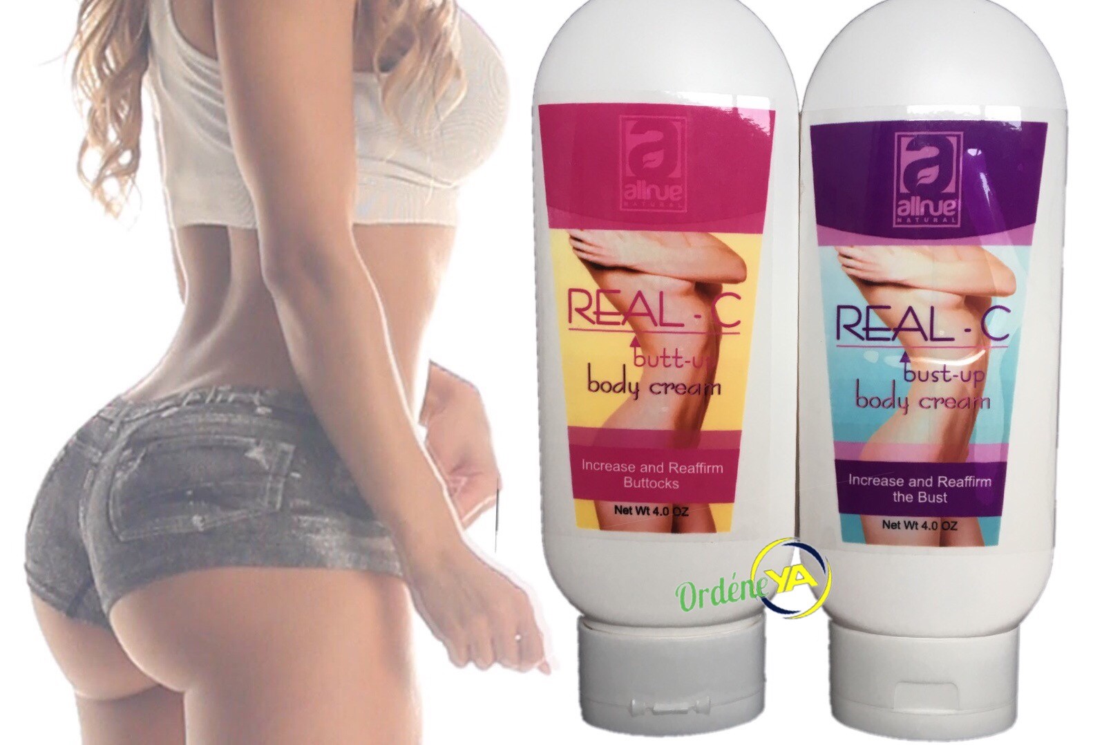 BUTT AND BREAST LIFT Firming Enlargement Cream REAL-C  Enhancement 