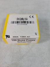 100 BUSSMANN BY EATON BK/GMA-10 FUSE CARTRIDGE 10A 5 X 20MM FAST ACTING