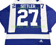 NWT-46 RETRO 70's DARRYL SITTLER TORONTO MAPLE LEAFS TEAM CLASSIC ADIDAS JERSEY