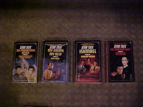 VINTAGE (7) ORIGINAL STAR TREK PAPERBACK BOOKS-USED - Picture 3 of 3