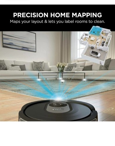 Shark AI Robot Vacuum & Mop, Black/Silver (RV2001WD) - Picture 7 of 14