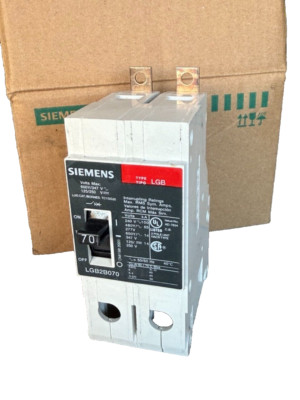 NEW Siemens LGB2B070B 2p 480v 70a Circuit Breaker NEW NO BOX ( LGB2B070 )