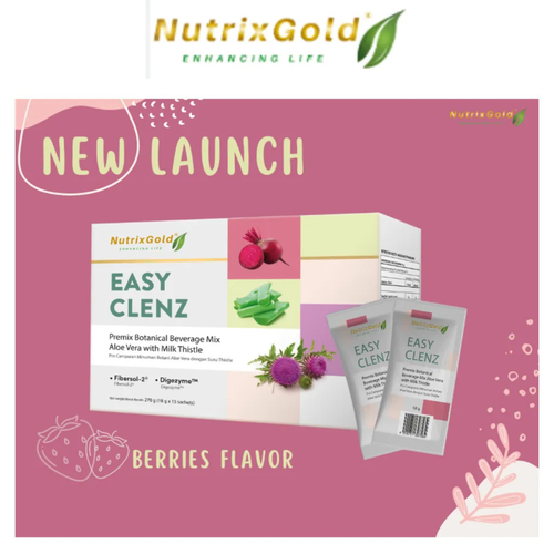 NutrixGold Original Easy Clenz with Aloe Vera & Milk Thistle - Picture 5 of 10